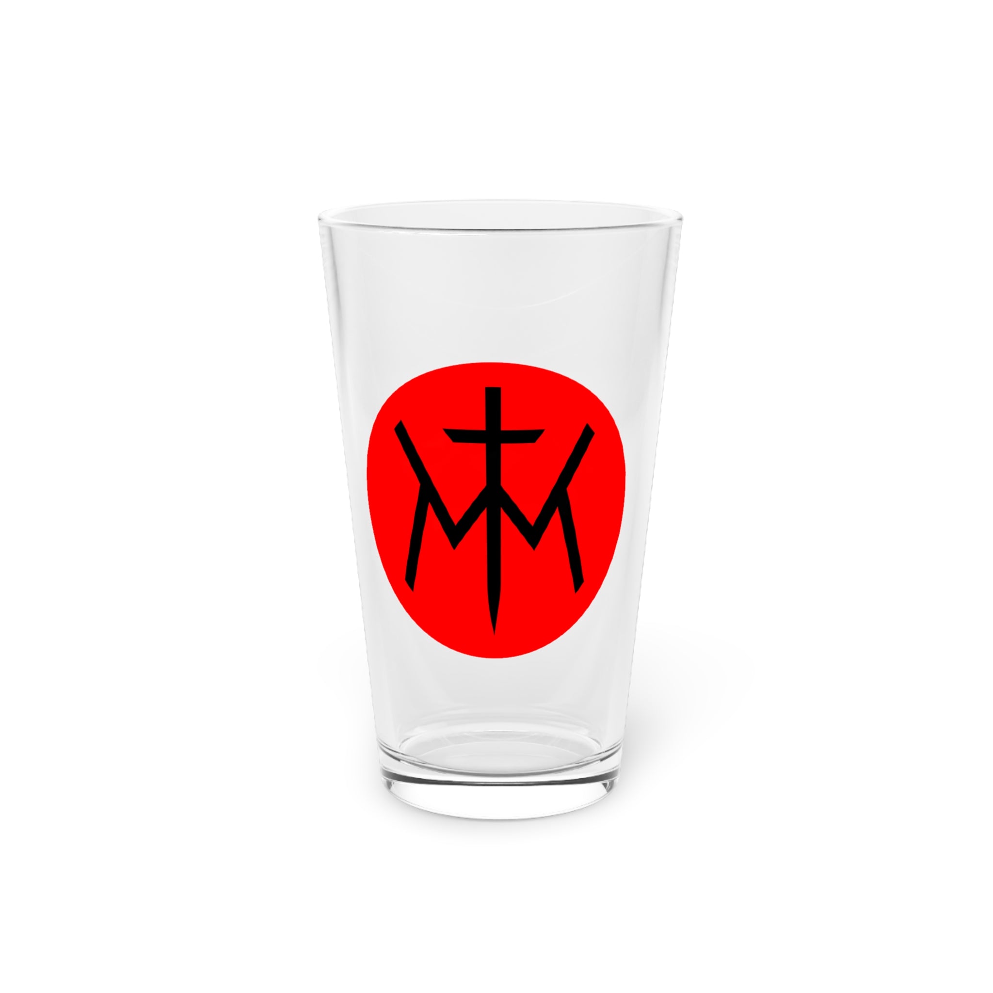 WMTM Band Logo Pint Glass, 16oz
